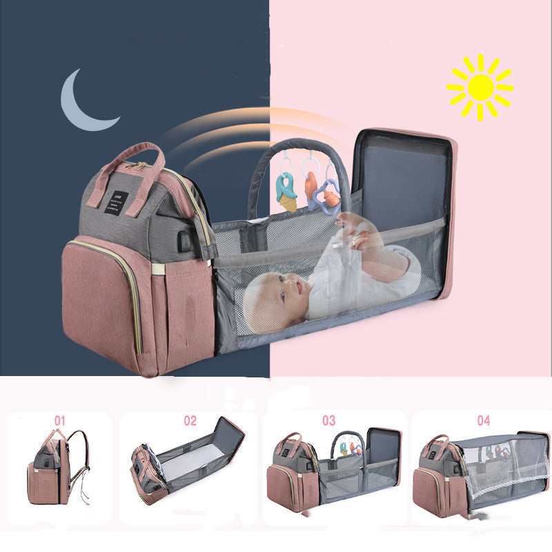 Mommy & Baby Diaper Backpack | Spacious Everyday Organizer